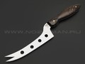 Товарищество Завьялова нож для сыра, сталь N690, рукоять Дерево венге
