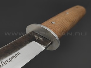 Витязь кованый нож Шикотан B313-93 сталь 60MN, рукоять Дерево, сталь