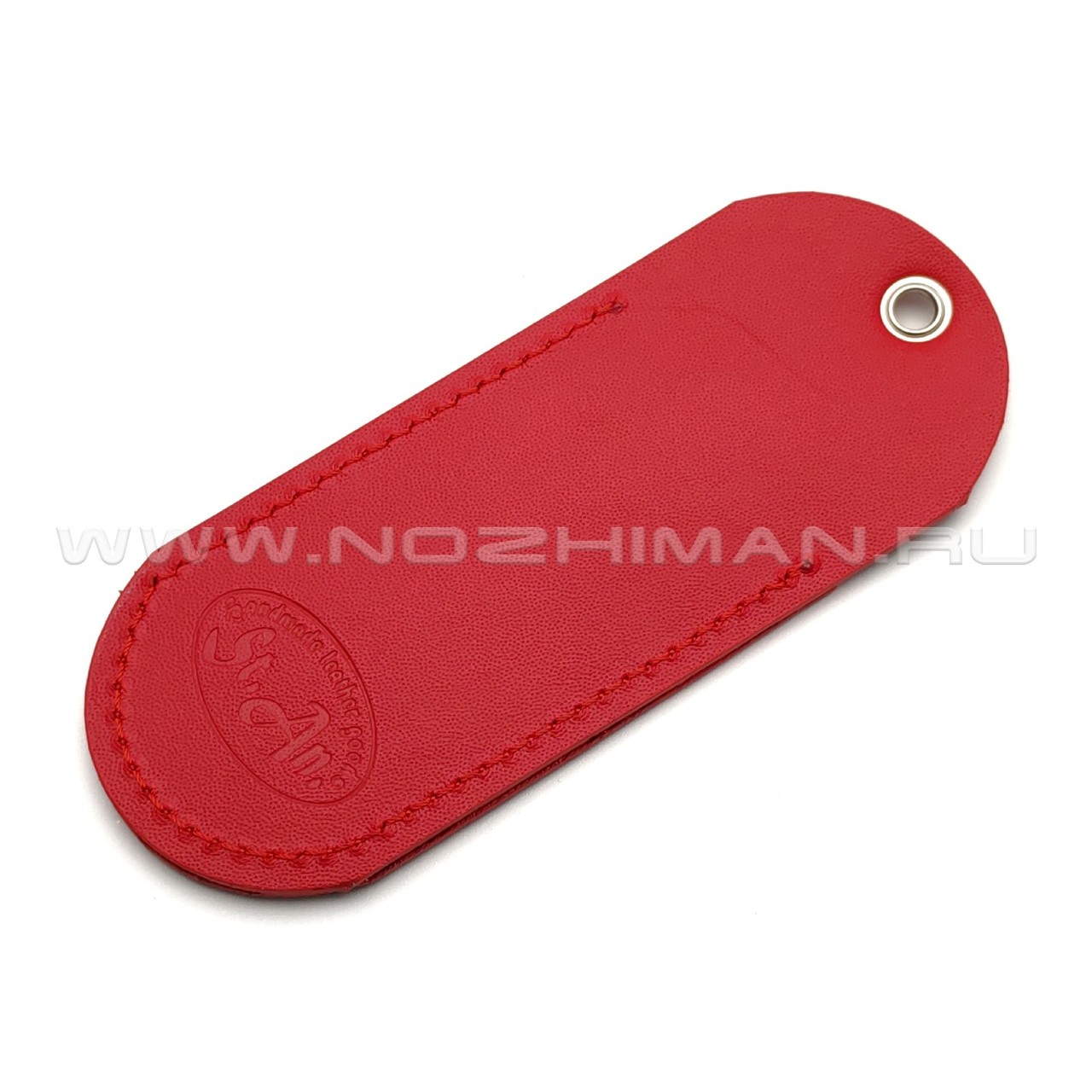 Чехол для ножа Victorinox 85-91 мм, натуральная кожа NK0177 красный