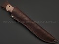 Товарищество Завьялова нож Атаман сталь N690, рукоять Стабилизированное дерево