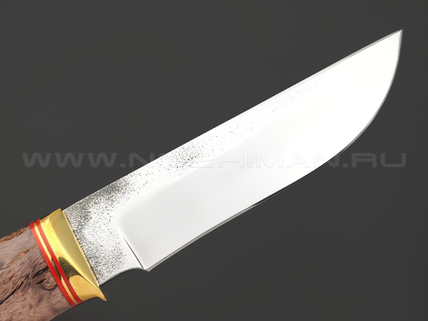Товарищество Завьялова нож Атаман сталь N690, рукоять Стабилизированное дерево