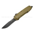 Shifter нож Rover сталь 9Cr14MoV блэквош, рукоять Zinc Alloy Tan