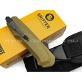 Shifter нож Rover сталь 9Cr14MoV блэквош, рукоять Zinc Alloy Tan