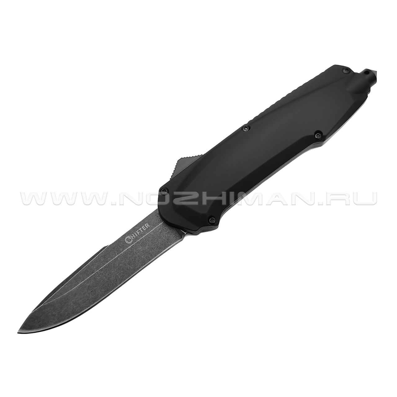 Shifter нож Rame сталь 9Cr14MoV блэквош, рукоять Zinc Alloy Black