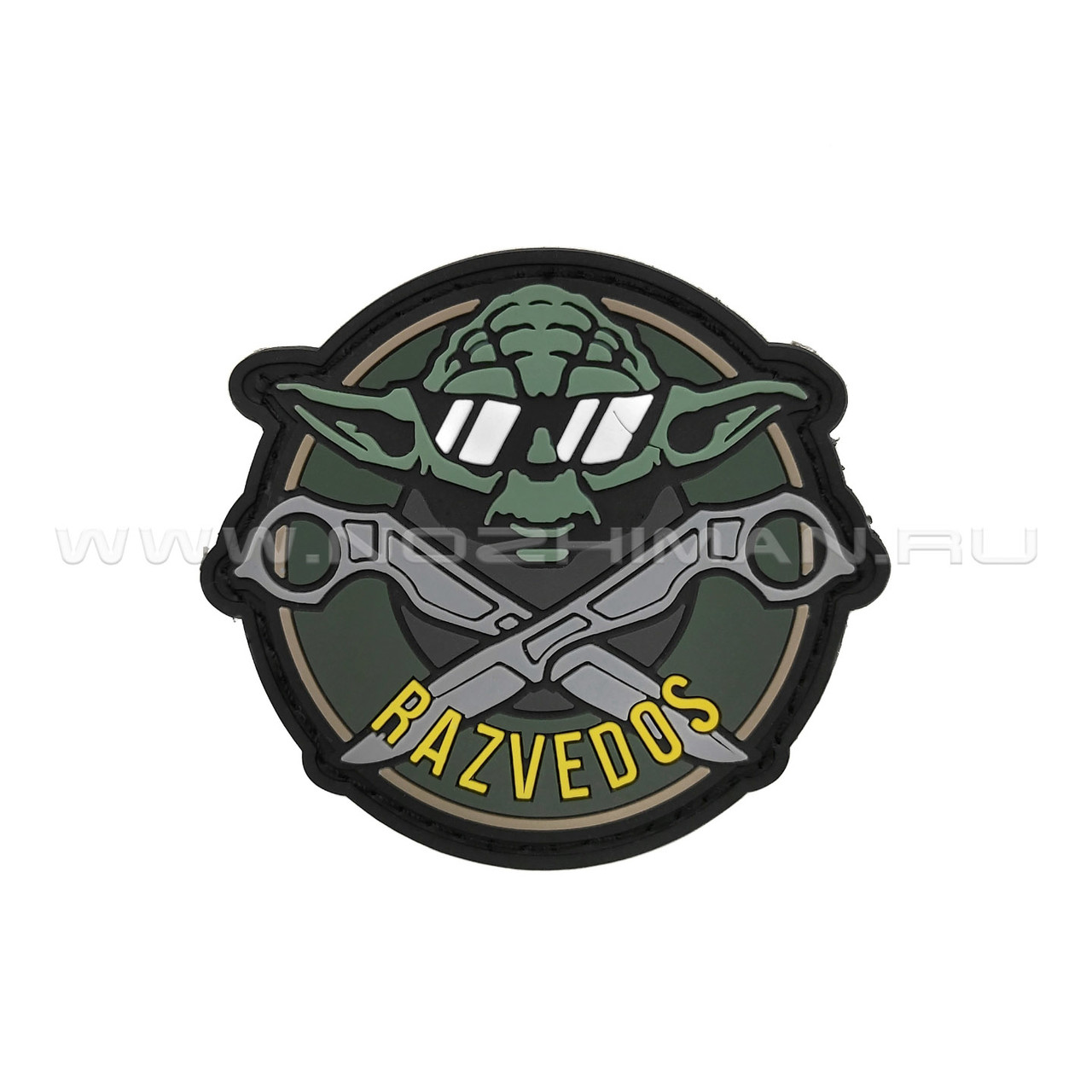 Патч П-516 "Razvedos - Yoda Mini" пвх