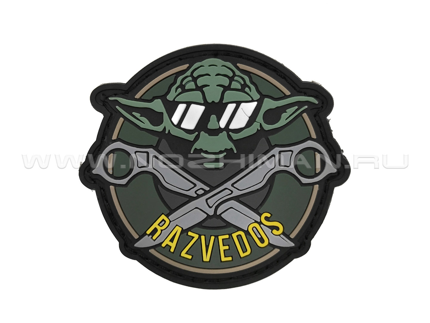 Патч П-516 "Razvedos - Yoda Mini" пвх