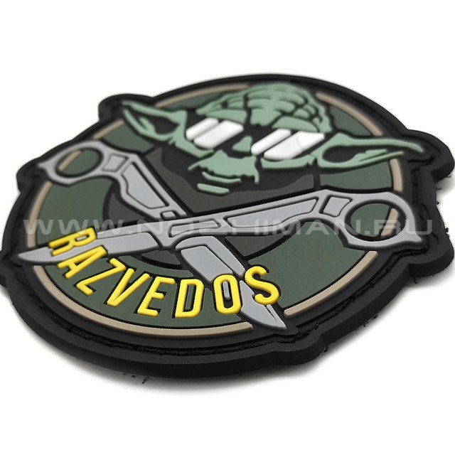 Патч П-516 "Razvedos - Yoda Mini" пвх