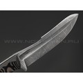 Волчий Век нож Шкуродёр Custom сталь N690 WA травление Хаотик, рукоять G10 black & tan, пины карбон Волчий Век нож Шкуродёр Custom сталь N690 WA травление Хаотик, рукоять G10 black & tan, пины карбон