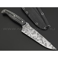 Волчий Век нож Беркем Custom сталь 95Х18 WA Camo, рукоять G10 black & beage Волчий Век нож Беркем Custom сталь 95Х18 WA Camo, рукоять G10 black & beage