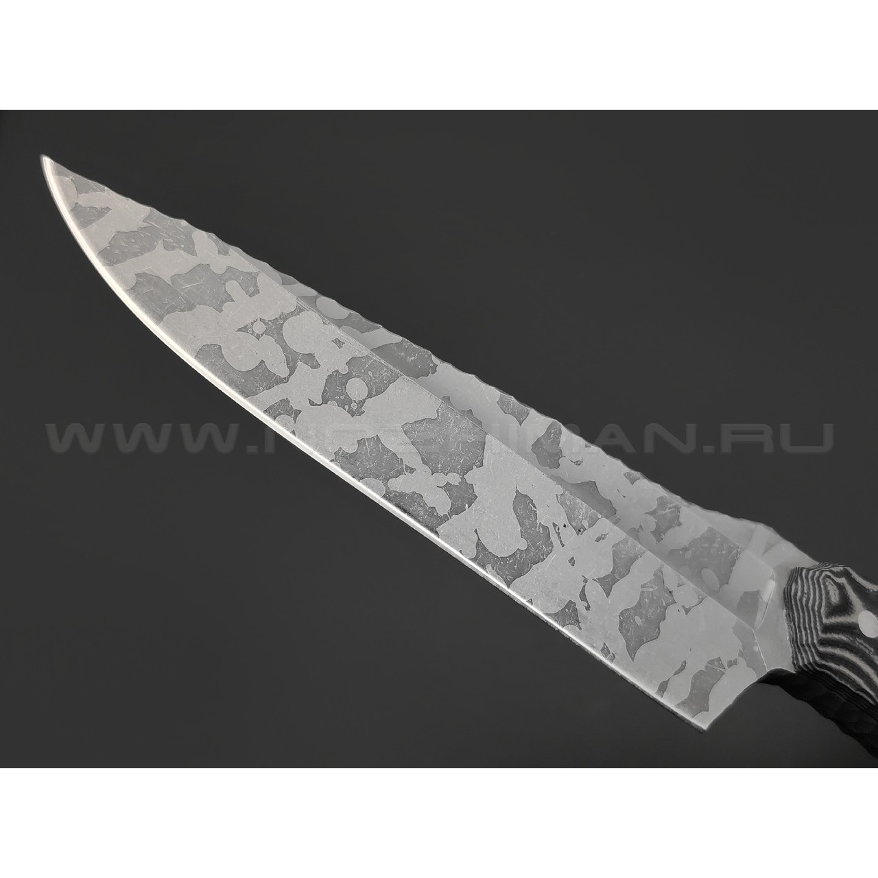 Волчий Век нож Беркем Custom сталь 95Х18 WA Camo, рукоять G10 black & beage