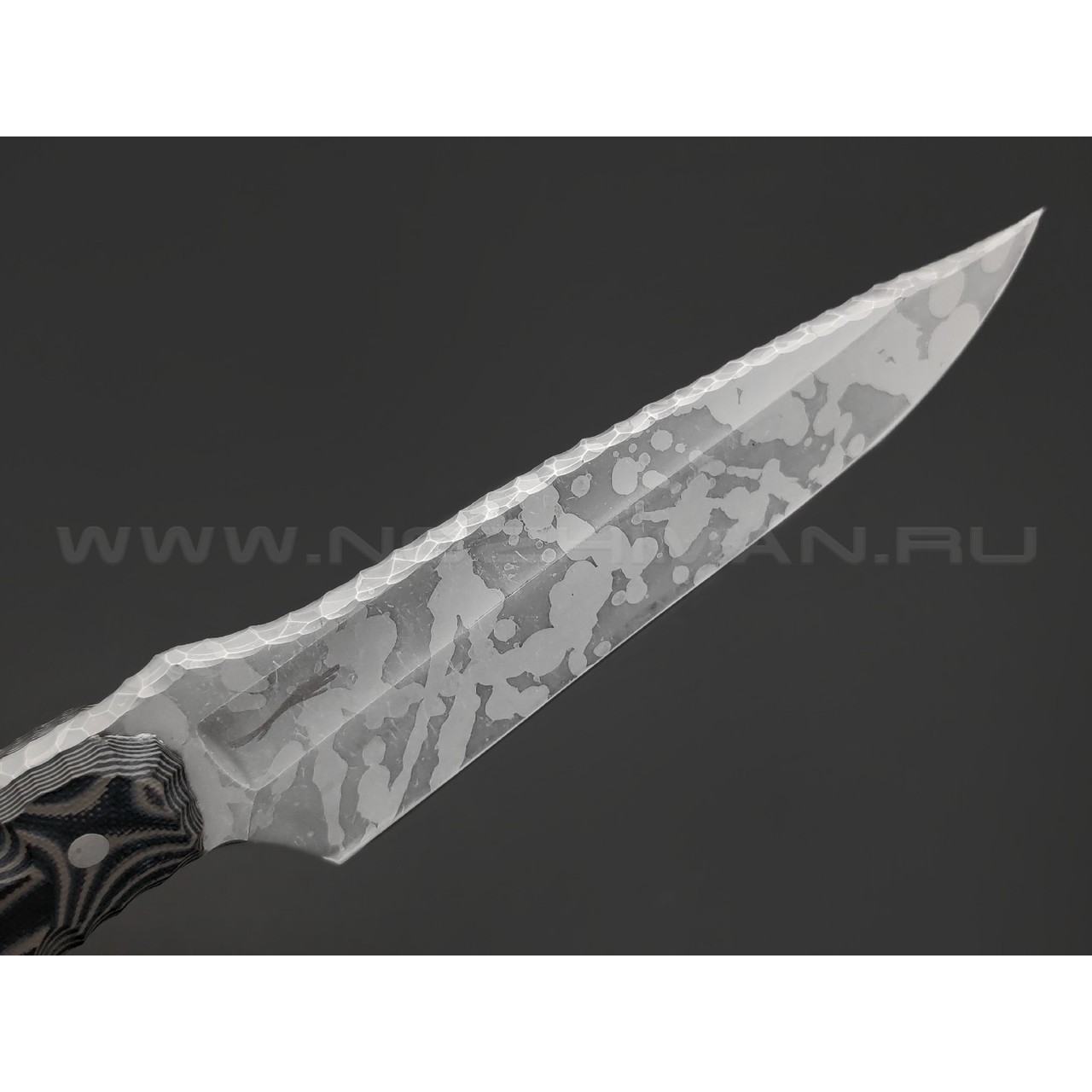 Волчий Век нож Беркем Custom сталь 95Х18 WA Camo, рукоять G10 black & beage