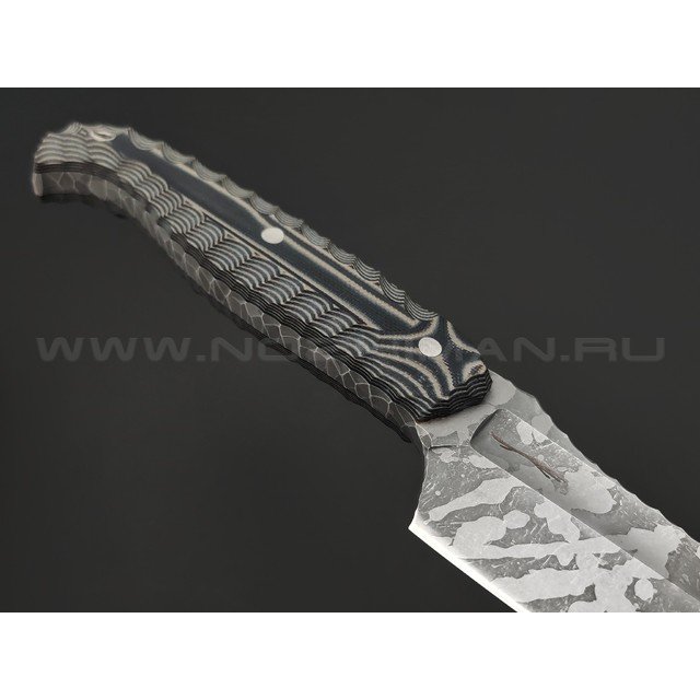 Волчий Век нож Беркем Custom сталь 95Х18 WA Camo, рукоять G10 black & beage