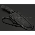 Волчий Век нож Команданте Big Tactical Edition сталь 95Х18 WA стоунвош, рукоять G10 black & red, пины карбон Волчий Век нож Команданте Big Tactical Edition сталь 95Х18 WA стоунвош, рукоять G10 black & red, пины карбон