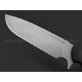 Волчий Век нож Команданте Big Tactical Edition сталь 95Х18 WA стоунвош, рукоять G10 black & red, пины карбон Волчий Век нож Команданте Big Tactical Edition сталь 95Х18 WA стоунвош, рукоять G10 black & red, пины карбон