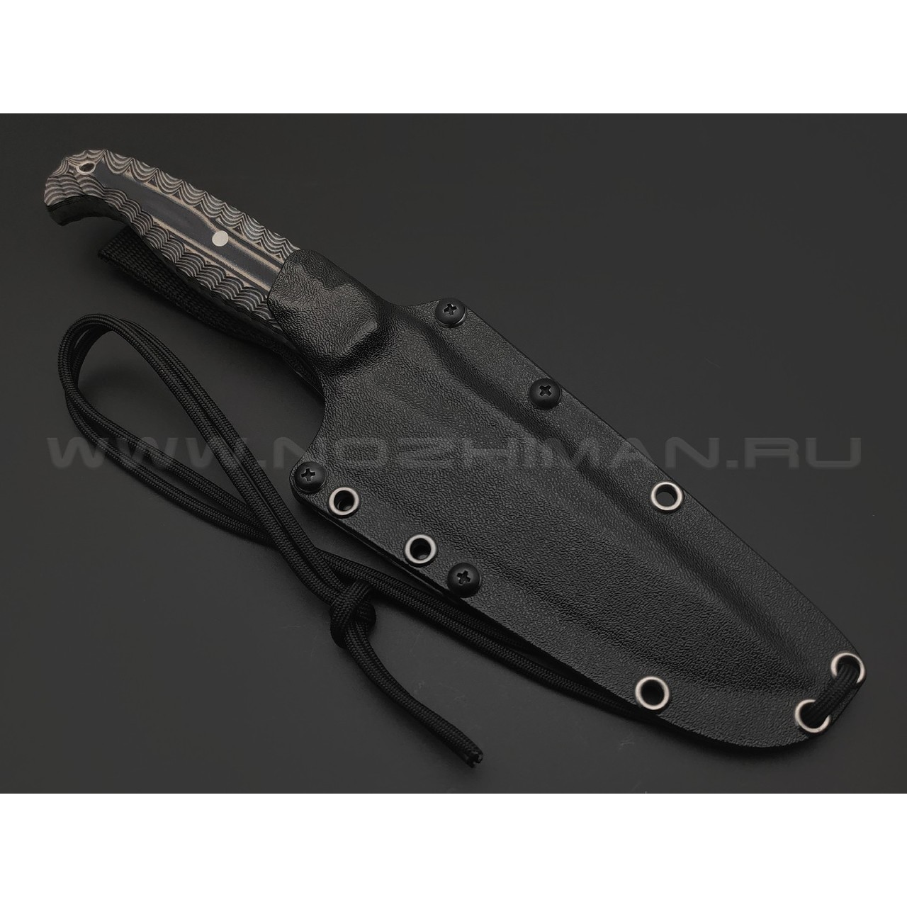 Волчий Век нож Беркем Custom сталь 95Х18 WA Camo, рукоять G10 black & beage