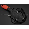 Волчий Век нож МасичЬка Custom сталь CPM Magnacut WA satin, рукоять G10 orange, мозаичные пины
