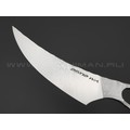 Волчий Век нож Скелетный EDC сталь 95Х18 WA satin, рукоять сталь