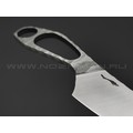 Волчий Век нож Скелетный EDC сталь 95Х18 WA satin, рукоять сталь