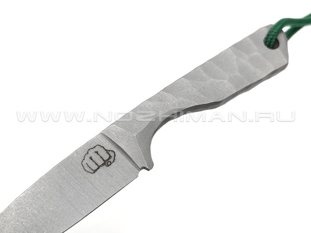 Андрей Кулаков нож KUL045 сталь VG-10, рукоять Сталь, темляк Green