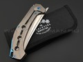 Knife Tech нож ТехноПчак Limited Edition сталь M390, рукоять Titanium TC4 grey