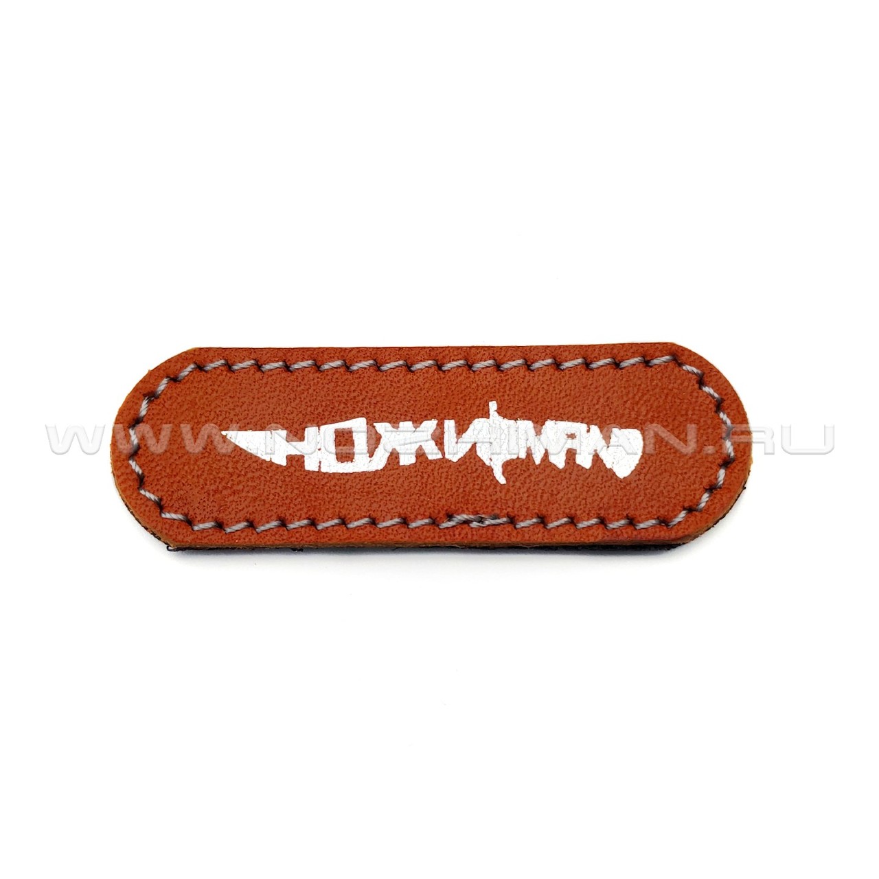 Патч П-526 "НожиMAN малый" коричневая кожа