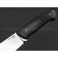 Товарищество Завьялова нож Крейсер сталь М390, рукоять G10 black Товарищество Завьялова нож Крейсер сталь М390, рукоять G10 black