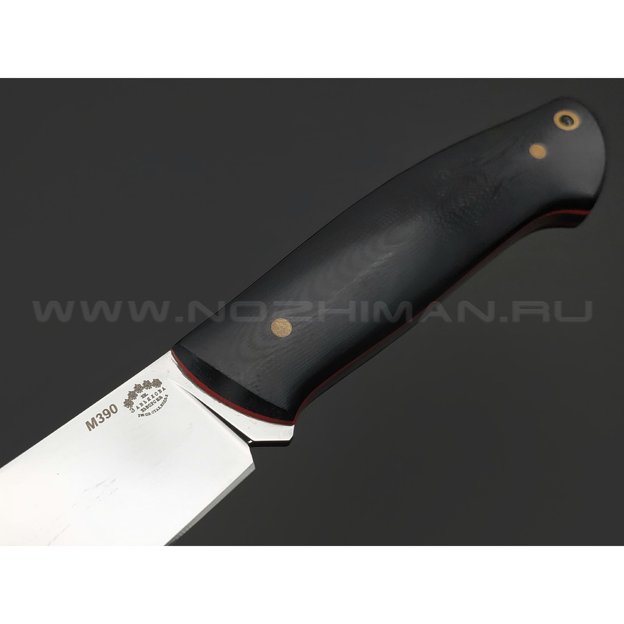 Товарищество Завьялова нож Крейсер сталь М390, рукоять G10 black