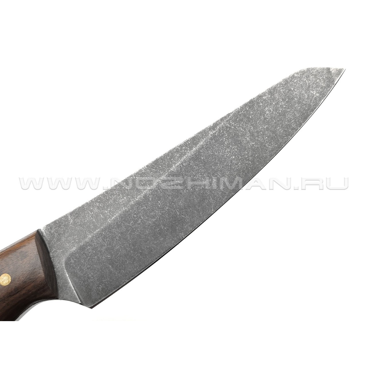 Товарищество Завьялова нож Додичи сталь Булат, рукоять дерево Палисандр
