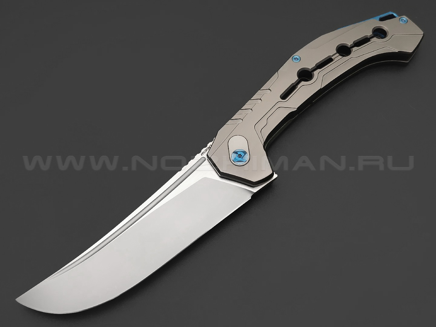 Knife Tech нож ТехноПчак Limited Edition сталь M390, рукоять Titanium TC4 grey