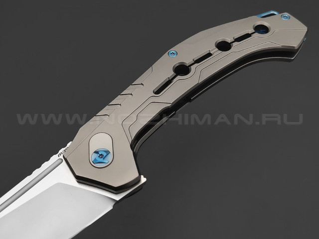 Knife Tech нож ТехноПчак Limited Edition сталь M390, рукоять Titanium TC4 grey