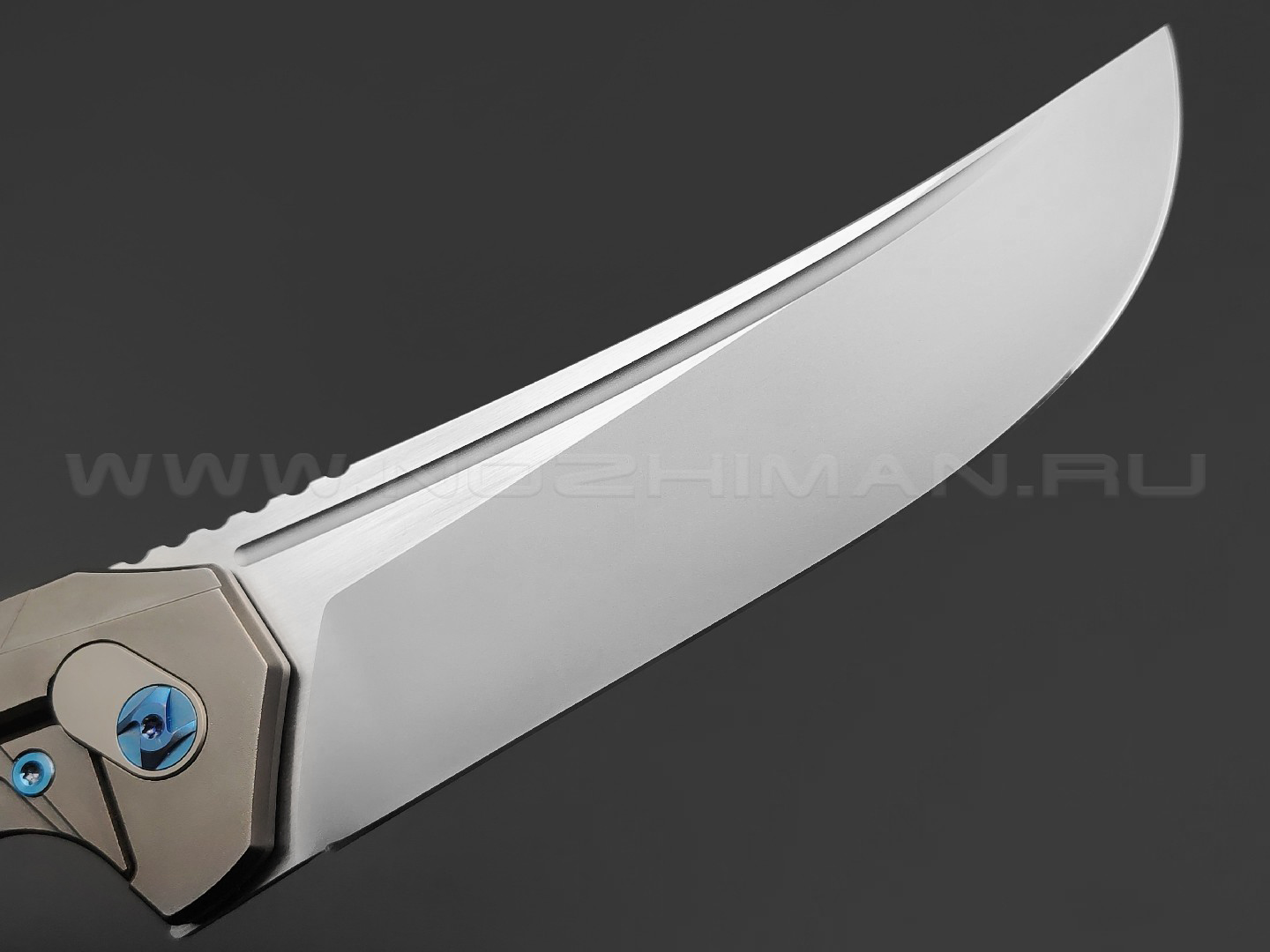 Knife Tech нож ТехноПчак Limited Edition сталь M390, рукоять Titanium TC4 grey