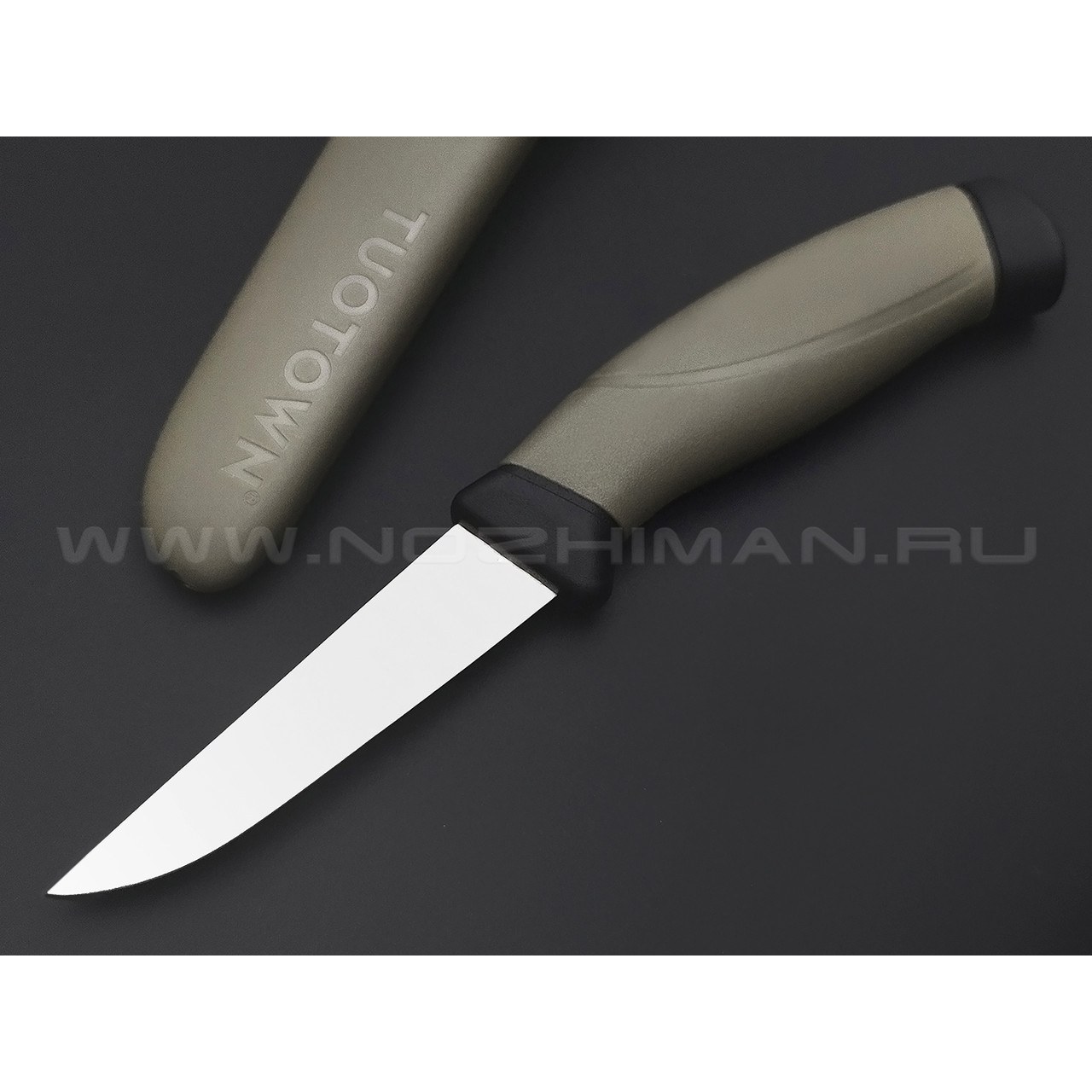 TuoTown нож филейный Fisher 3 green сталь Aus-8, рукоять GRN, эластрон
