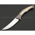 Neyris Knives складной нож Pers сталь CPM Magnacut, рукоять Titanium, timaskus, бивень мамонта Neyris Knives складной нож Pers сталь CPM Magnacut, рукоять Titanium, timaskus, бивень мамонта
