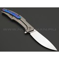 Neyris Knives складной нож Katar сталь CPM S90V, рукоять Timaskus, titanium