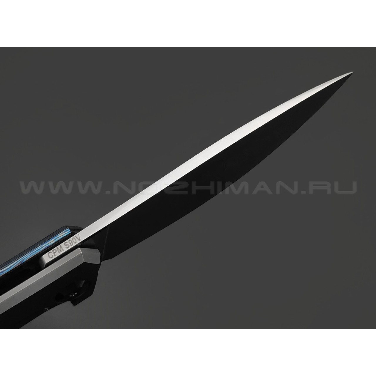 Neyris Knives складной нож Katar сталь CPM S90V, рукоять Timaskus, titanium