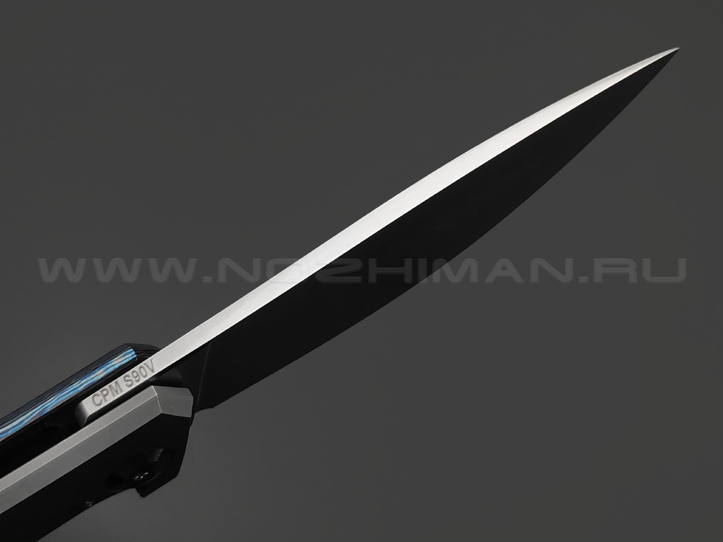 Neyris Knives складной нож Katar сталь CPM S90V, рукоять Timaskus, titanium