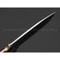 Товарищество Завьялова нож Боцман сталь CPR, рукоять G10 black, латунь Товарищество Завьялова нож Боцман сталь CPR, рукоять G10 black, латунь