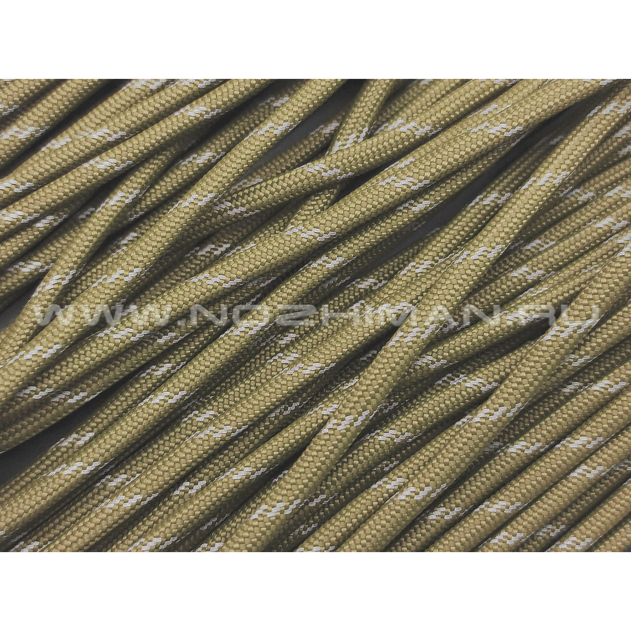CORD Paracord 550 Светоотражающий Reflective Tan