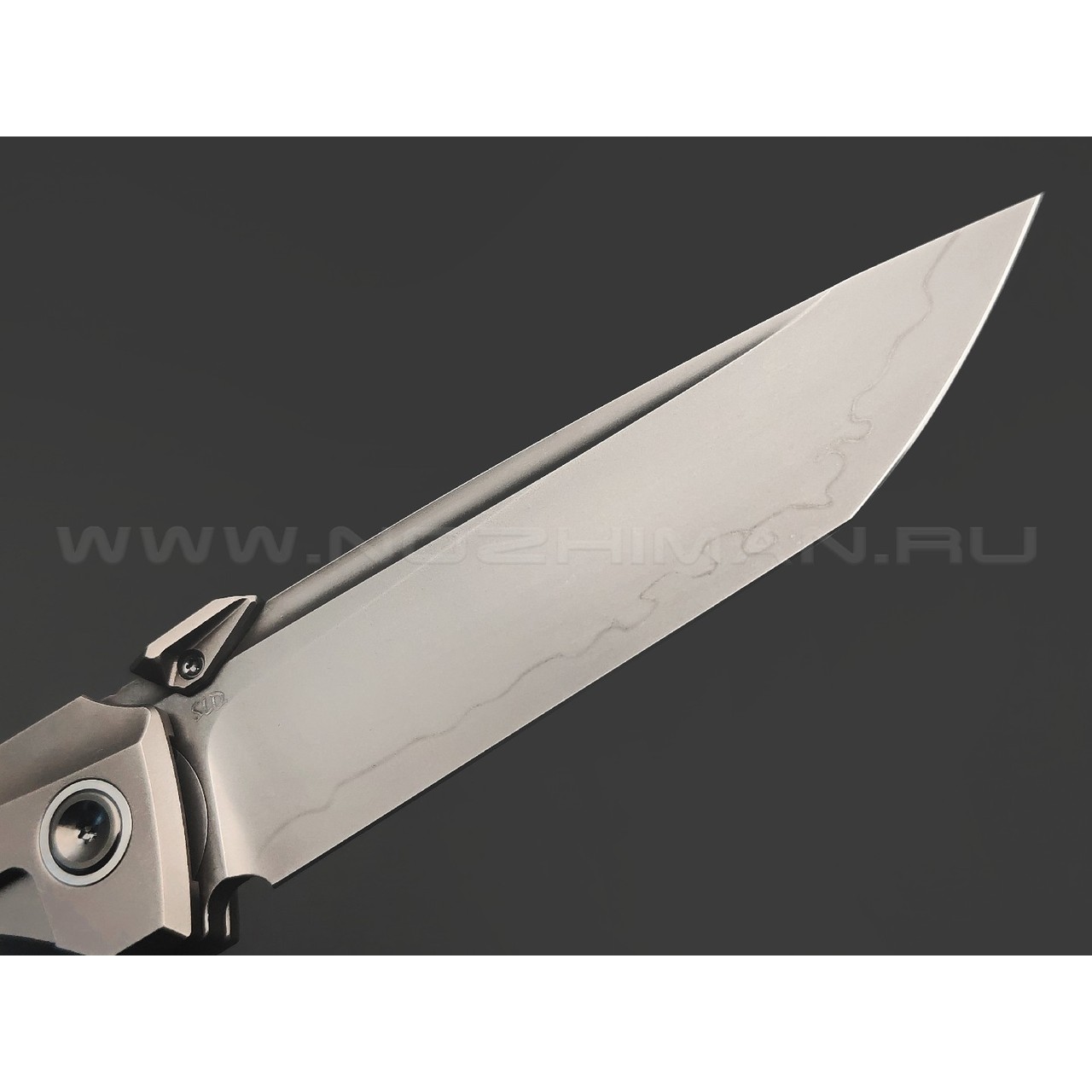 TuoTown складной нож Asesino Limited Edition TAO-SS сталь Laminated SLD DLC, рукоять Titanium TC4 Graphite