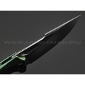 TuoTown складной нож Guerrero Limited Edition TGR-MKGA сталь M390, рукоять Crystal titanium green, carbon fiber green TuoTown складной нож Guerrero Limited Edition TGR-MKGA сталь M390, рукоять Crystal titanium green, carbon fiber green