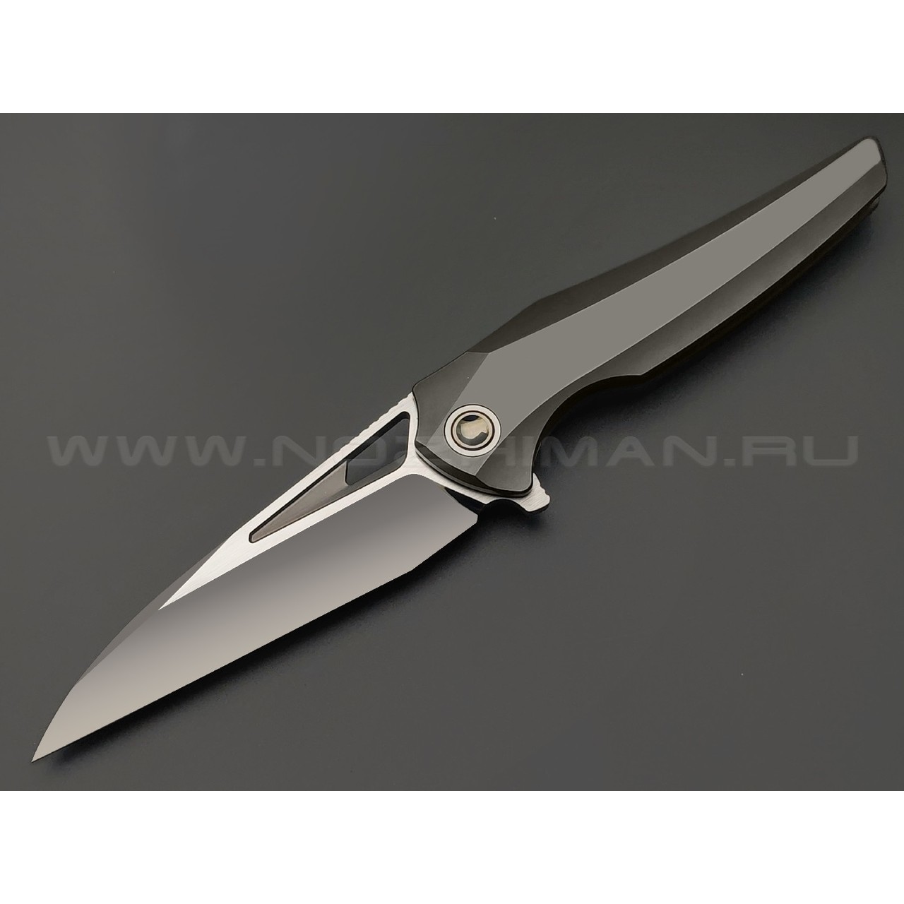 TuoTown складной нож Magpie Limited Edition TMP-MDC сталь M390, рукоять Titanium TC4 black