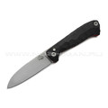 Андрей Кулаков малый фрикционный нож KUL070 сталь 95Х18, рукоять G10 black & red