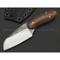 Нож Burlax BX0072 сталь Aus10Co, рукоять Carbon fiber, G10 orange