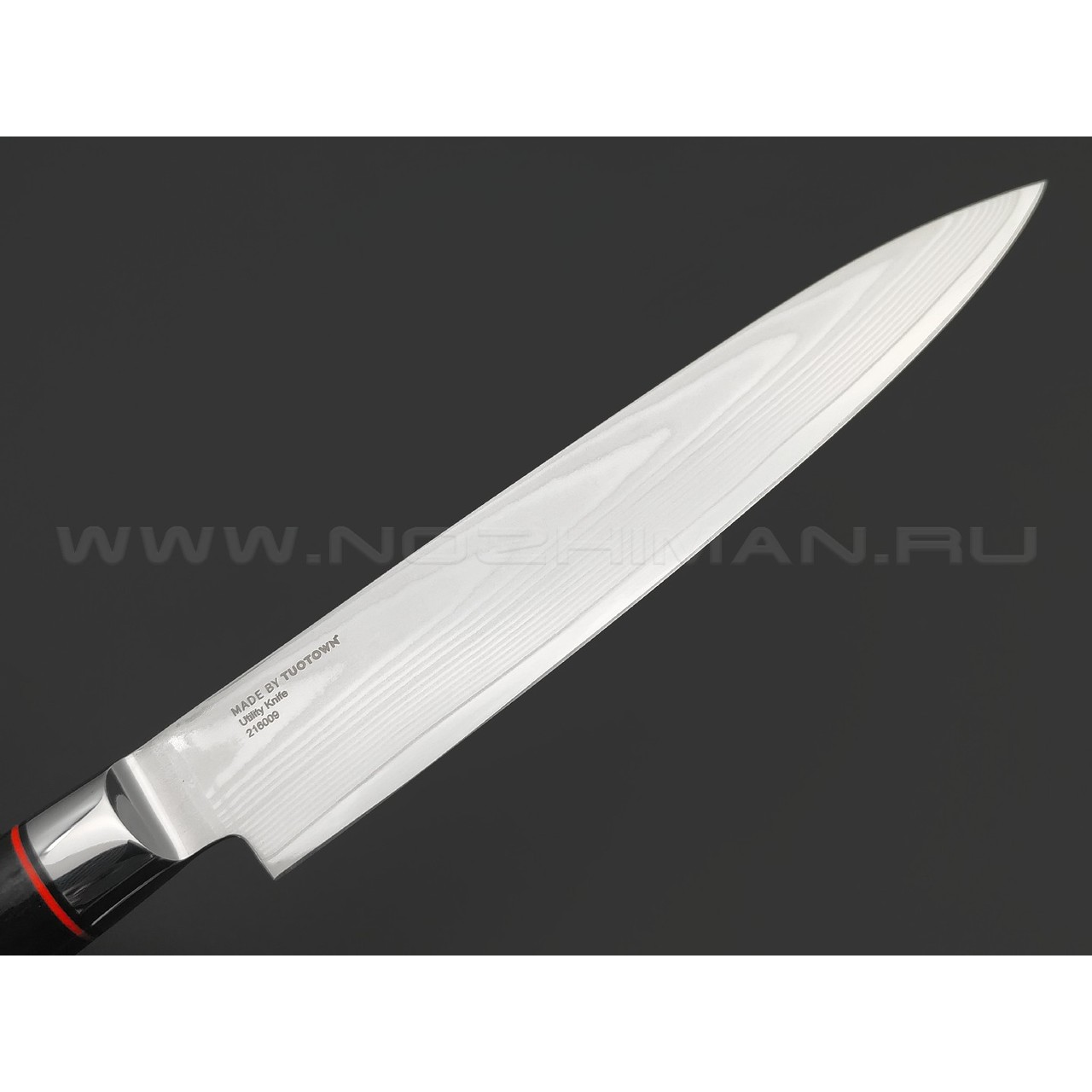 TuoTown FT-series Utility 15 см 216009 сталь Damascus VG-10, рукоять G10