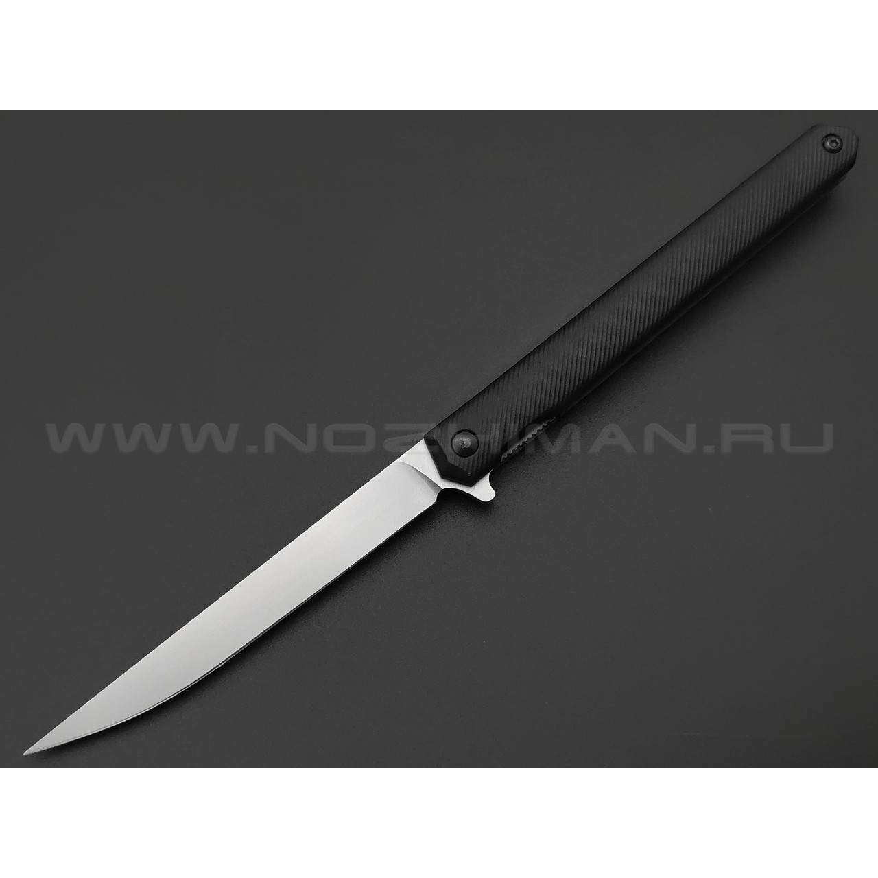 TuoTown нож BDJ-BS сталь Aus-8 bead-blast, рукоять Nylon black