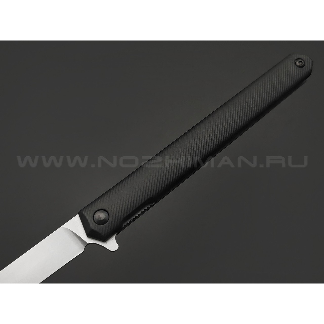 TuoTown нож BDJ-BS сталь Aus-8 bead-blast, рукоять Nylon black