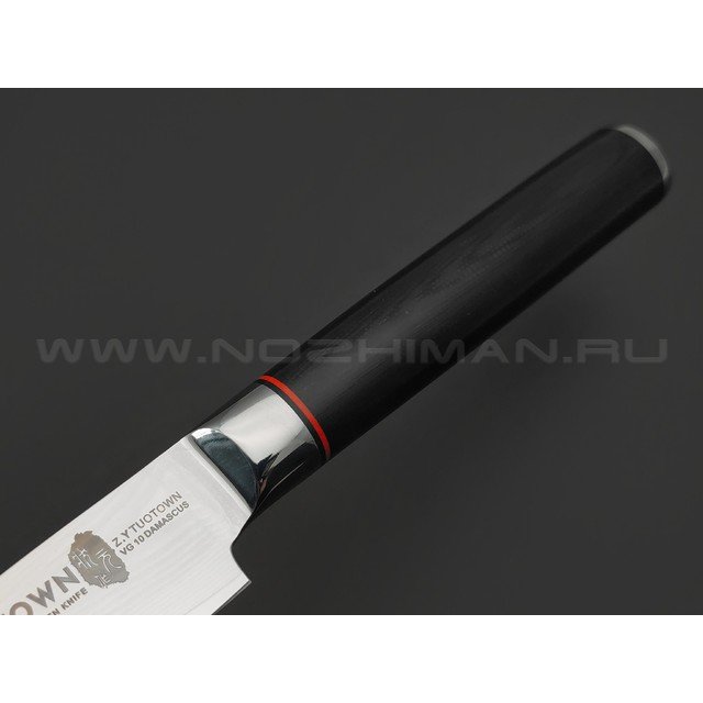 TuoTown FT-series Paring 9 см 213512 сталь Damascus VG-10, рукоять G10