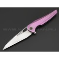TuoTown складной нож Magpie Limited Edition TMP-MKAP сталь M390, рукоять Crystal titanium purple