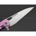 TuoTown складной нож Magpie Limited Edition TMP-MKAP сталь M390, рукоять Crystal titanium purple