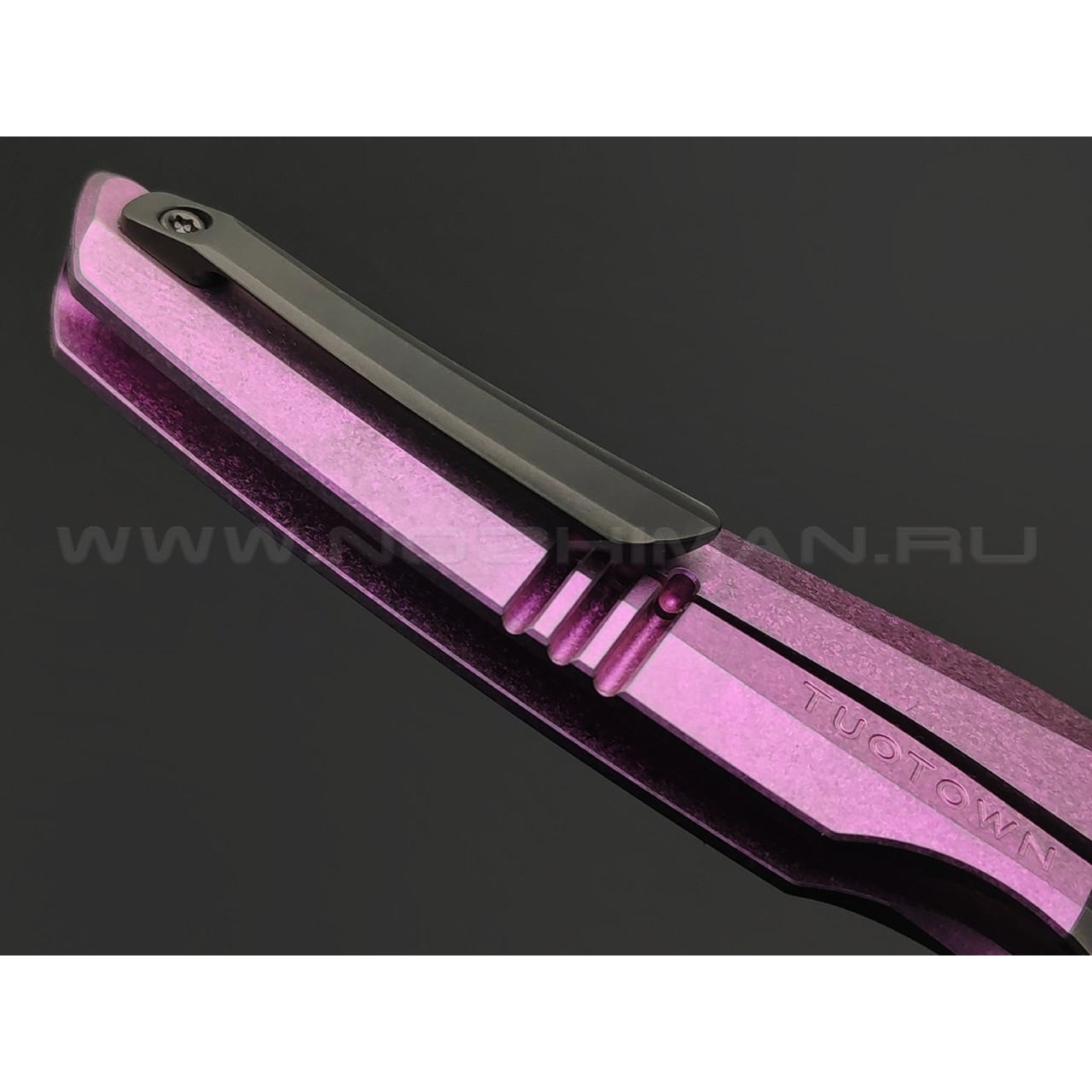 TuoTown складной нож Magpie Limited Edition TMP-MKAP сталь M390, рукоять Crystal titanium purple